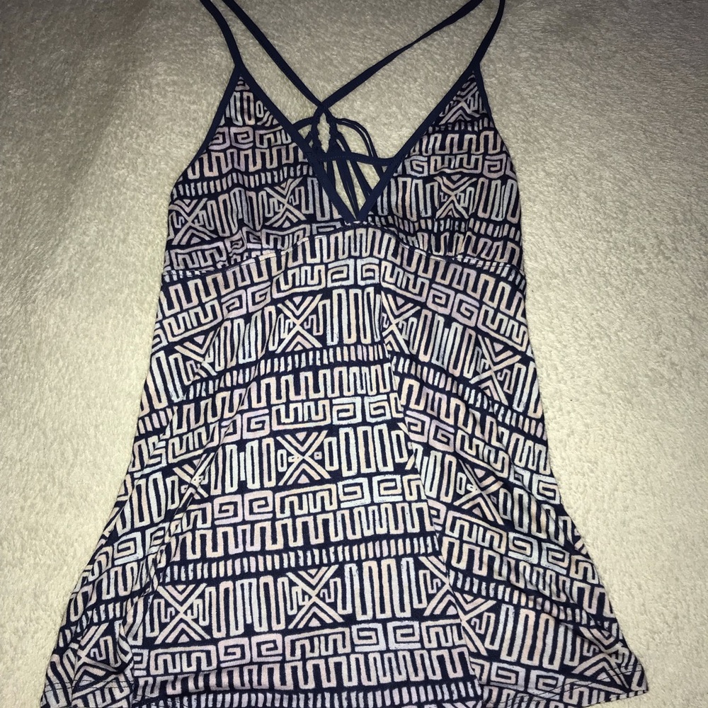 Patterned Tank Top